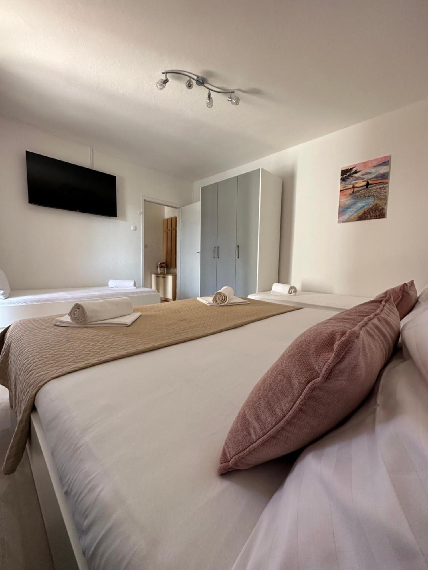 Villa Ruza 30M From The Beach 巴什卡沃达 客房 照片